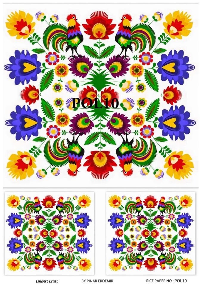 LİNEART PİRİNÇ DEKOPAJ POL10