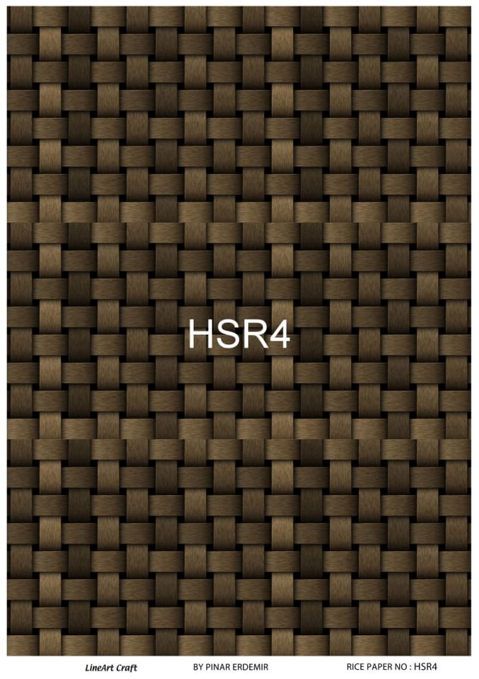 LİNEART PİRİNÇ DEKOPAJ HSR4