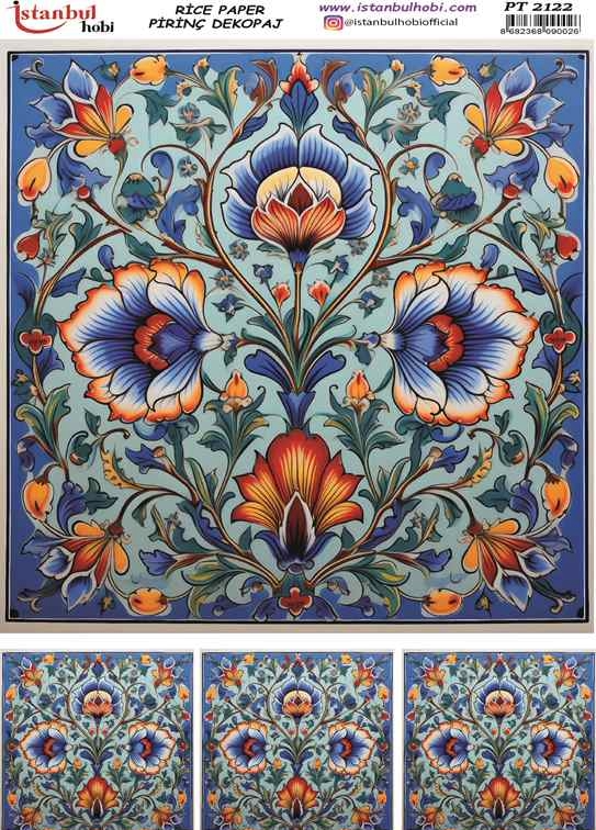 İSTANBUL HOBİ PİRİNÇ DEKOPAJ PT 2122