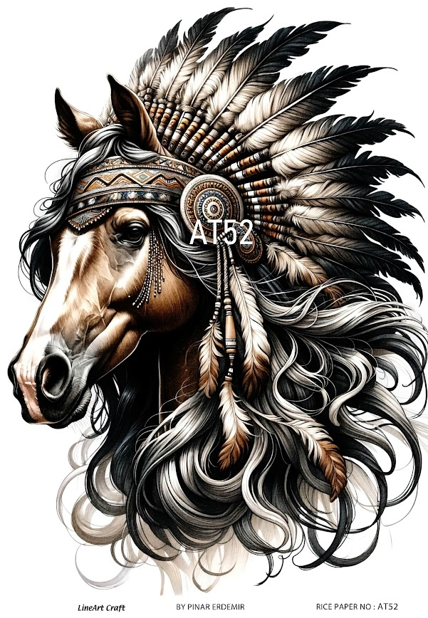 LİNEART PİRİNÇ DEKOPAJ AT52