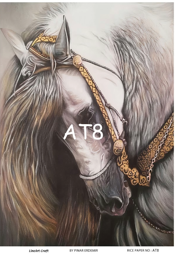 LİNEART PİRİNÇ DEKOPAJ AT8