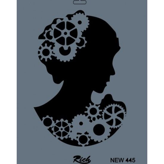 RİCH STENCIL ŞABLON 25X35 445