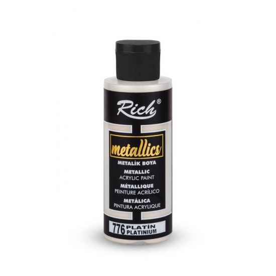 METALİK BOYA 120ML - PLATİN