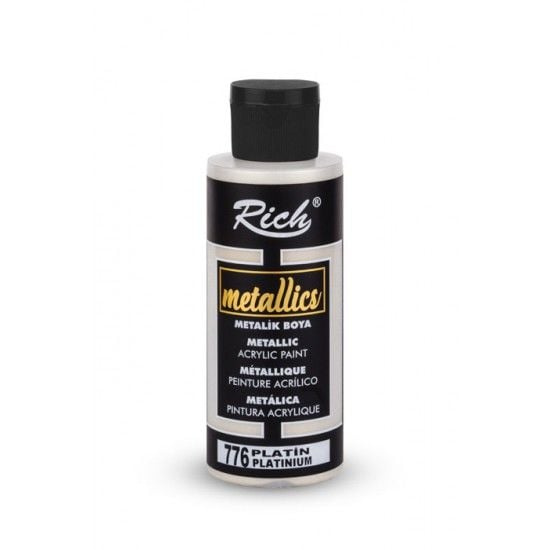 METALİK BOYA 120ML - PLATİN
