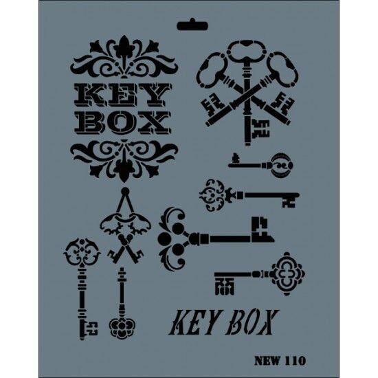 RİCH STENCIL ŞABLON 25X35 110