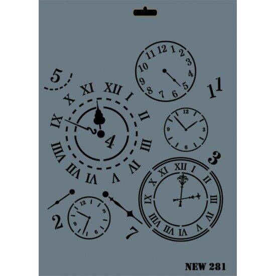 RİCH STENCIL ŞABLON 25X35 281