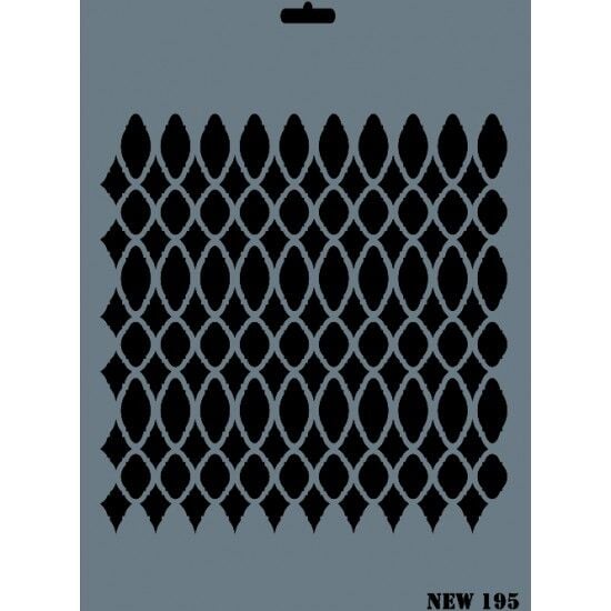 RİCH STENCIL ŞABLON 25X35 195