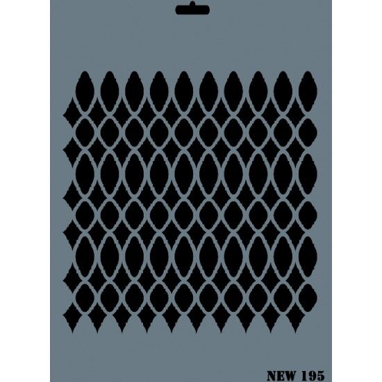 RİCH STENCIL ŞABLON 25X35 195