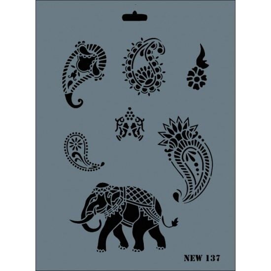 RİCH STENCIL ŞABLON 25X35 137