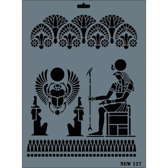 RİCH STENCIL ŞABLON 25X35 127