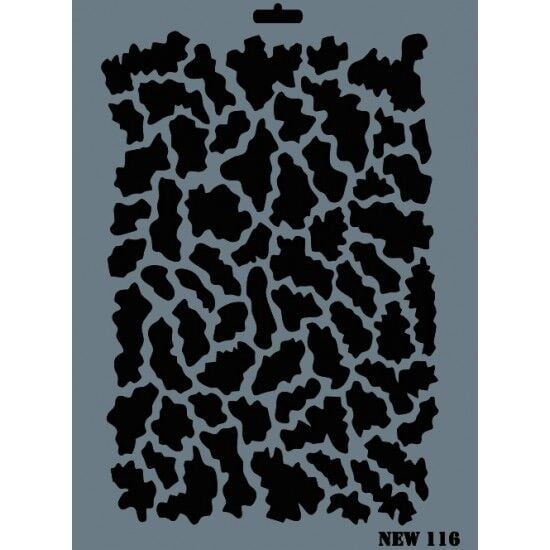 RİCH STENCIL ŞABLON 25X35 116
