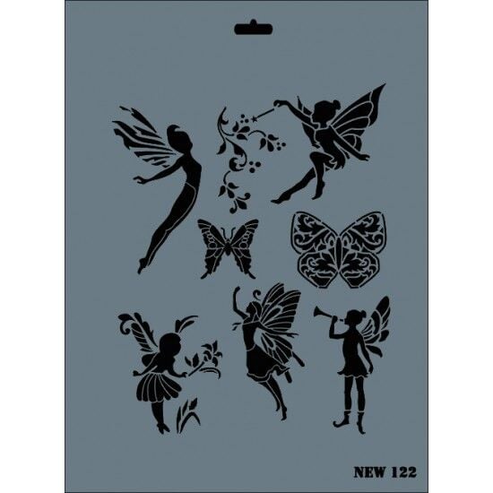 RİCH STENCIL ŞABLON 25X35 122