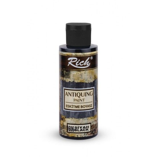 RİCH ESKİTME BOYASI 120ML - SİYAH
