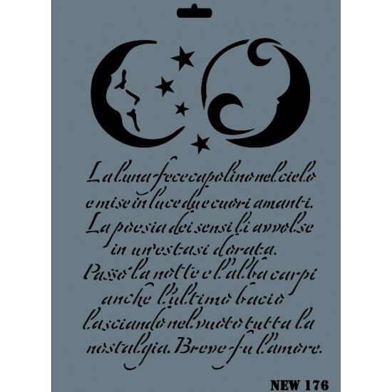 RİCH STENCIL ŞABLON 25X35 176