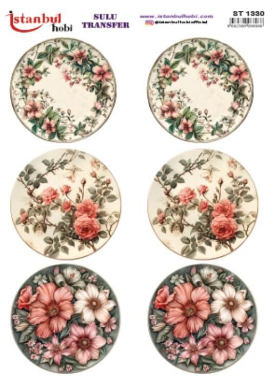 İSTANBUL HOBİ SULU TRANSFER (25x35) ST 1330