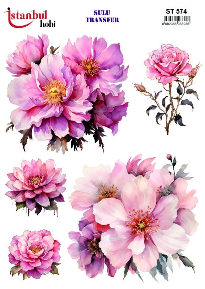 İSTANBUL HOBİ SULU TRANSFER (25x35) ST 574