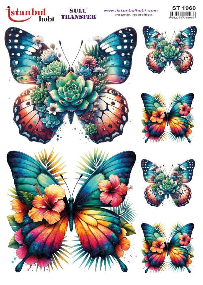 İSTANBUL HOBİ SULU TRANSFER (25x35 ) ST 1960