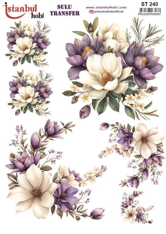 İSTANBUL HOBİ SULU TRANSFER (25x35) ST 240