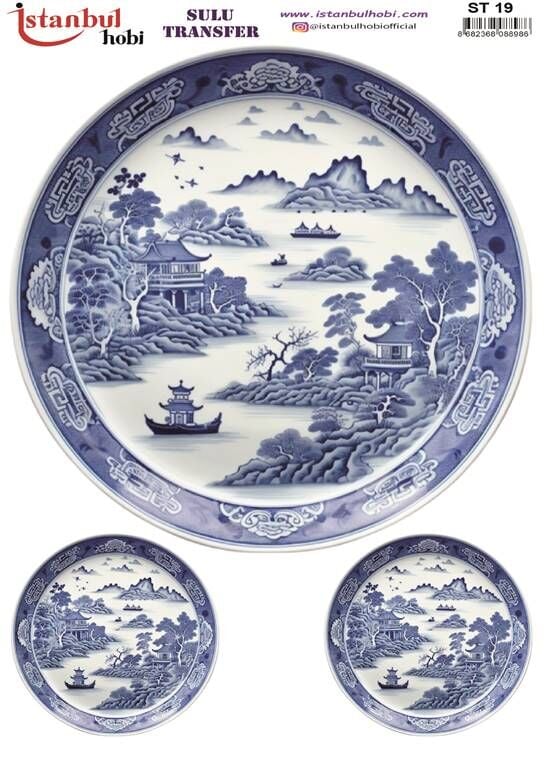 İSTANBUL HOBİ SULU TRANSFER (25x35) ST 19