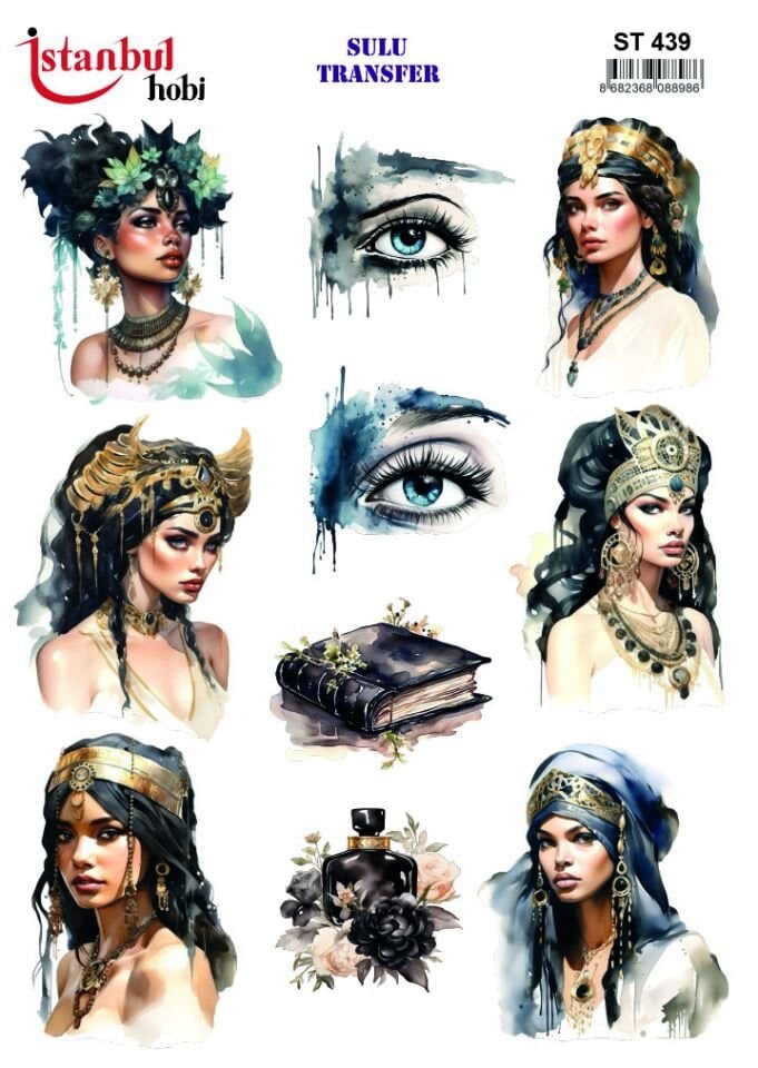 İSTANBUL HOBİ SULU TRANSFER (25x35) ST 439
