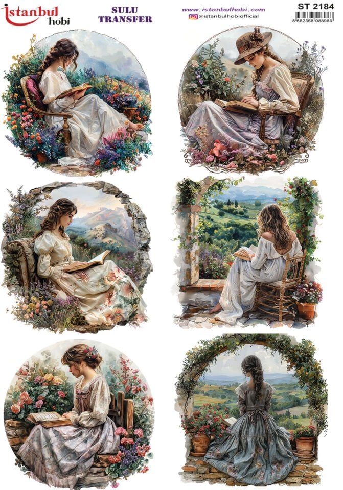 İSTANBUL HOBİ SULU TRANSFER (25 x 35) ST 2184