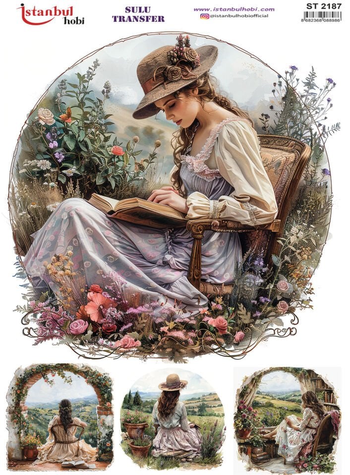 İSTANBUL HOBİ SULU TRANSFER (25x35 ) ST 2187