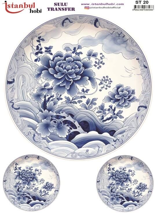 İSTANBUL HOBİ SULU TRANSFER (25x35 ) ST 20