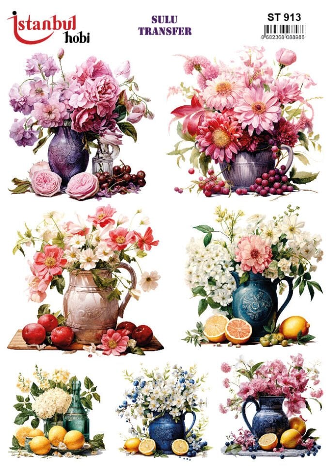 İSTANBUL HOBİ SULU TRANSFER (25x35 ) ST 913