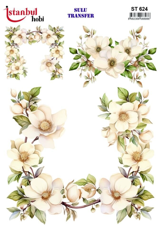 İSTANBUL HOBİ SULU TRANSFER (25x35 ) ST 624