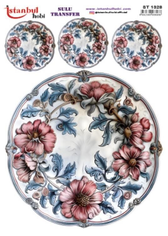 İSTANBUL HOBİ SULU TRANSFER (25x35) ST 1328