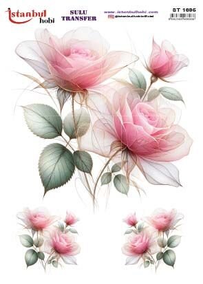 İSTANBUL HOBİ SULU TRANSFER (25x35 ) ST 1695