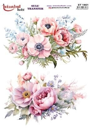 İSTANBUL HOBİ SULU TRANSFER (25x35 ) ST 1651