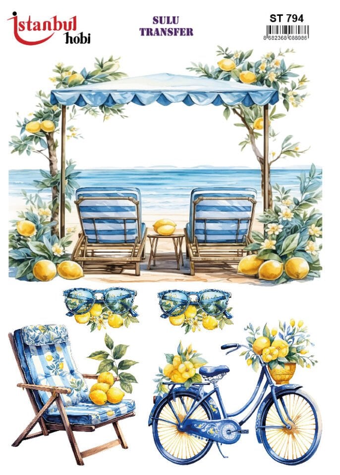 İSTANBUL HOBİ SULU TRANSFER (25x35 ) ST 794