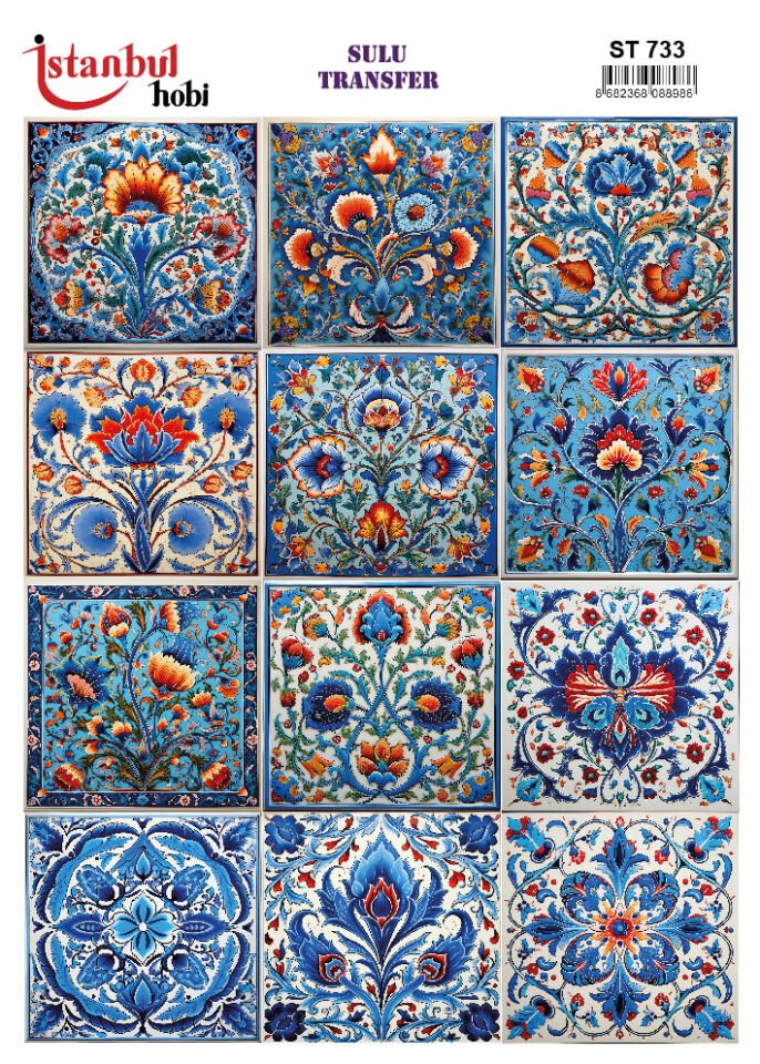 İSTANBUL HOBİ SULU TRANSFER (25x35 ) ST 733