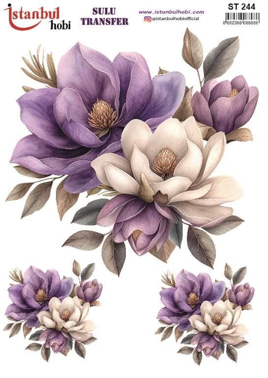 İSTANBUL HOBİ SULU TRANSFER (25x35) ST 244