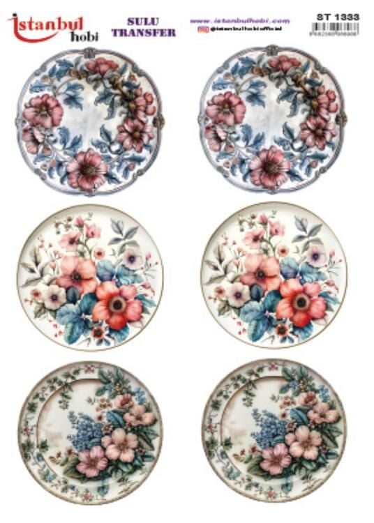 İSTANBUL HOBİ SULU TRANSFER (25x35) ST 1333