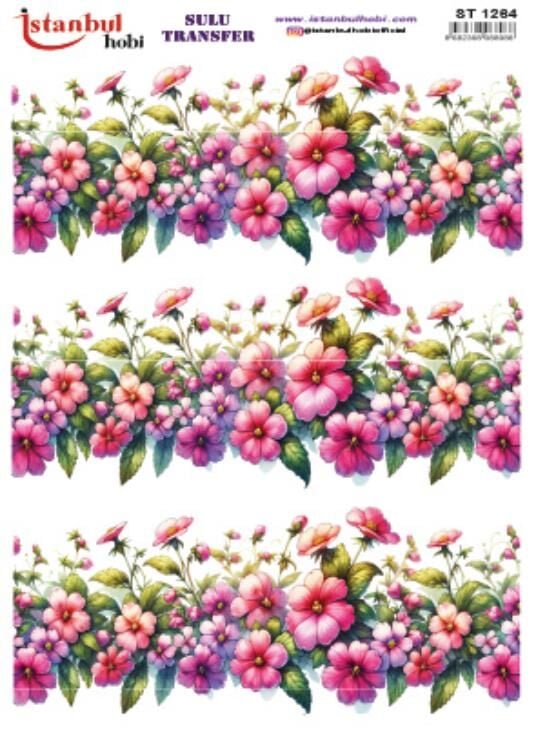 İSTANBUL HOBİ SULU TRANSFER (25x35) ST 1264