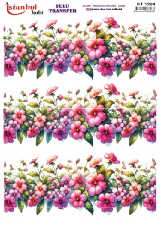 İSTANBUL HOBİ SULU TRANSFER (25x35) ST 1264