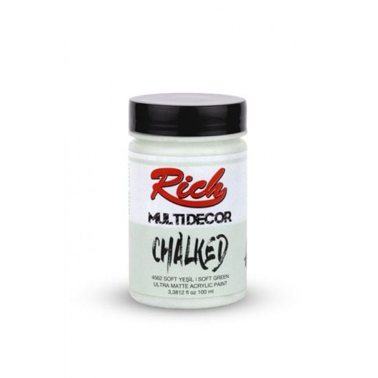 RİCH MULTİ DECOR CHALKED 100ML - SOFT YEŞİL