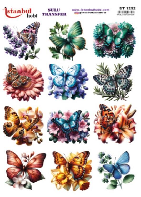 İSTANBUL HOBİ SULU TRANSFER (25x35) ST 1232