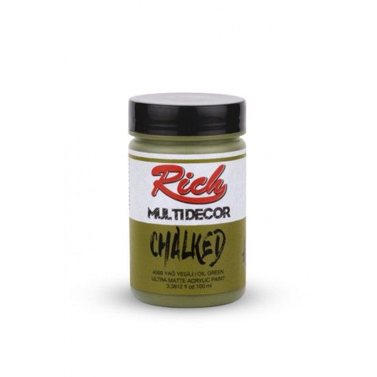MULTİ DECOR CHALKED 100ML - YAĞ YEŞİLİ
