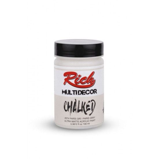 RİCH MULTİ DECOR CHALKED 100ML - PARİS GRİ