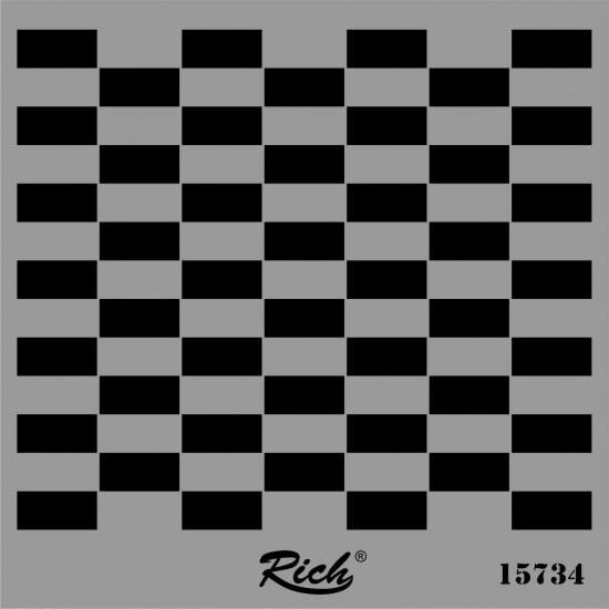 RİCH STENCIL KARE 25*25 15734
