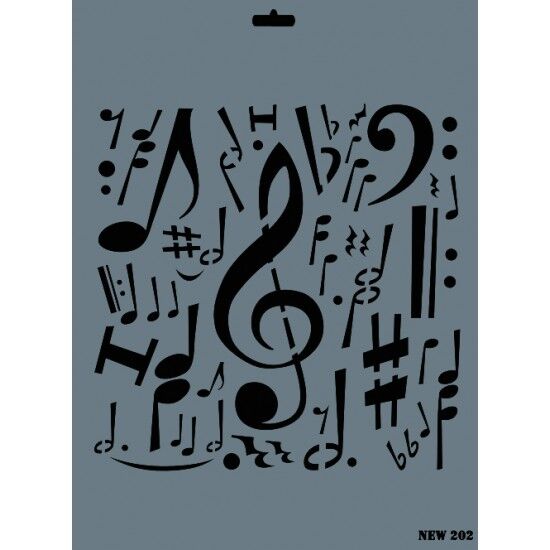 RİCH STENCIL 25X35 202