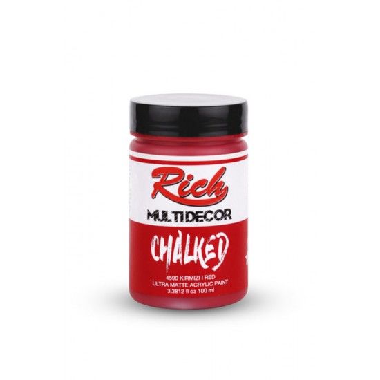 MULTİ DECOR CHALKED 100ML - KIRMIZI