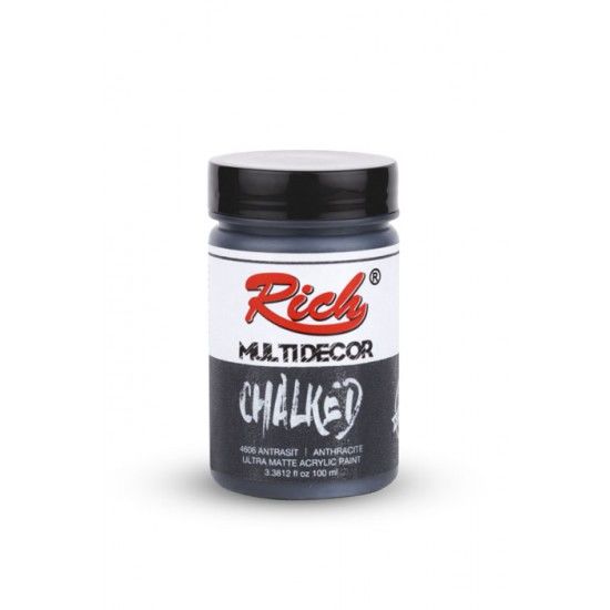 MULTİ DECOR CHALKED 100ML - ANTRASİT