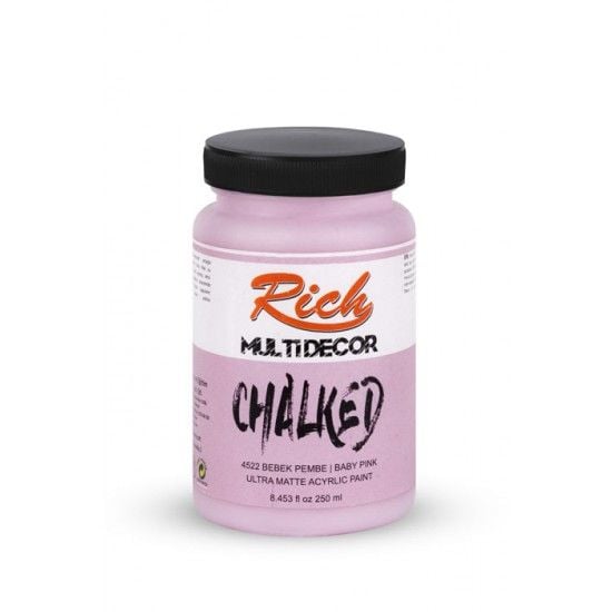 RİCH MULTİ DECOR CHALKED 250ML- BEBEK PEMBE