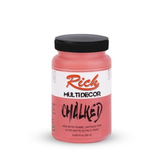 RİCH MULTİ DECOR CHALKED 250ML- ANTİK PEMBE