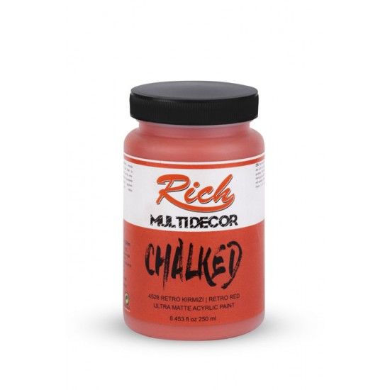 MULTİ DECOR CHALKED 250ML- RETRO KIRMIZI