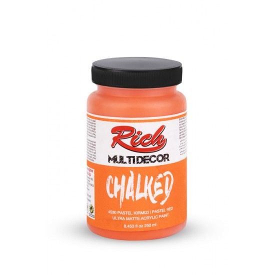 MULTİ DECOR CHALKED 250ML- PASTEL KIRMIZI